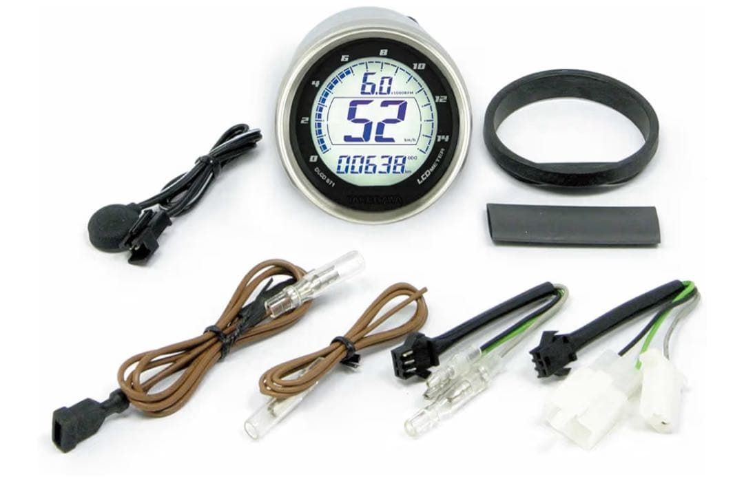 511226 スペシャルパーツ武川　DタイプLCDスピード&タコメーター