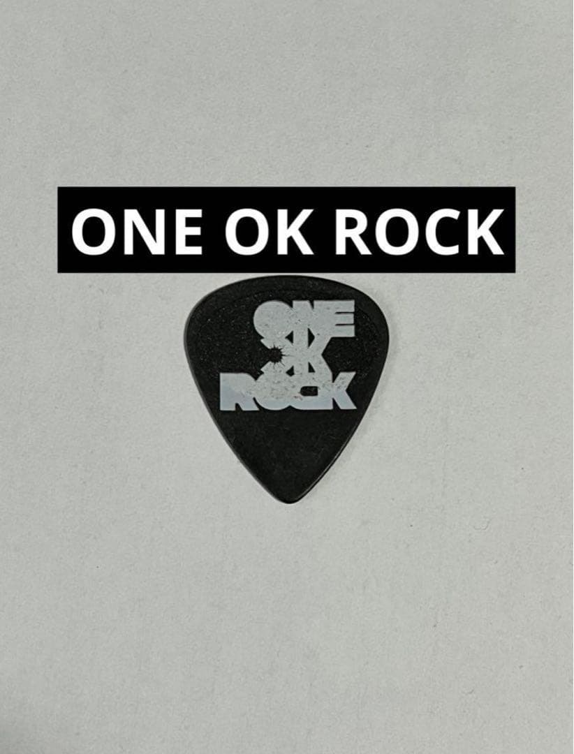ONE OK ROCK toruさん本人使用ピック