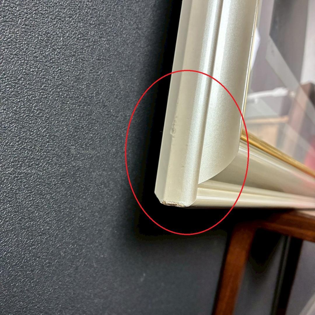 美品 ミッシェル・バテュ「海岸線」シルクスクリーン 大作 直筆サイン入 フランス