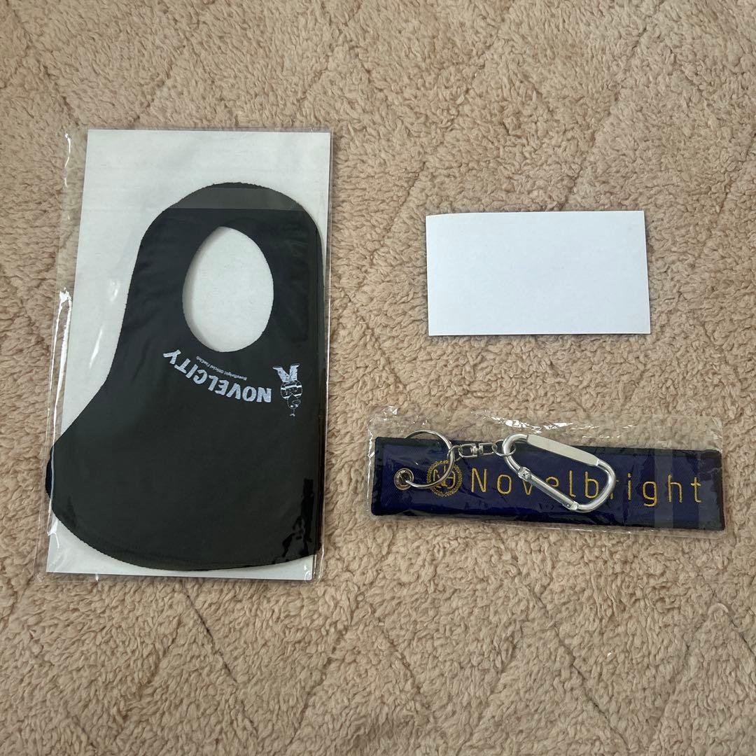 Novelbright 武道館　ジャスティンアイランド特典　防災グッズ他