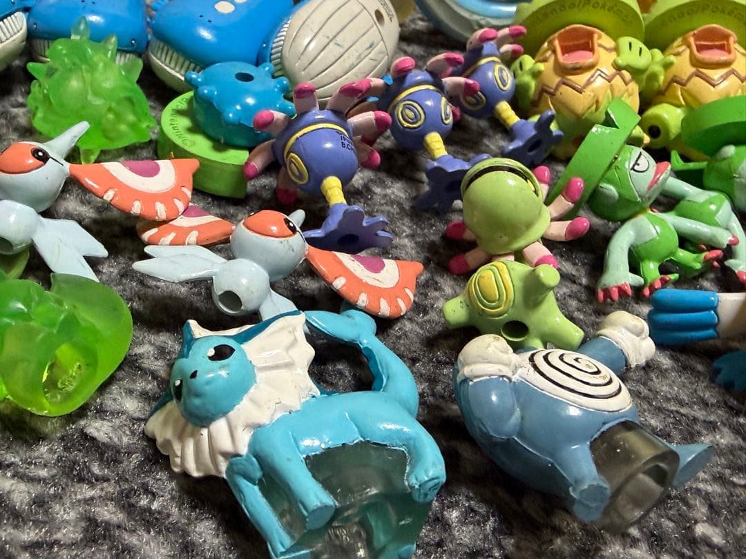 水棲系ポケモンフィギュア40体以上まとめ売り