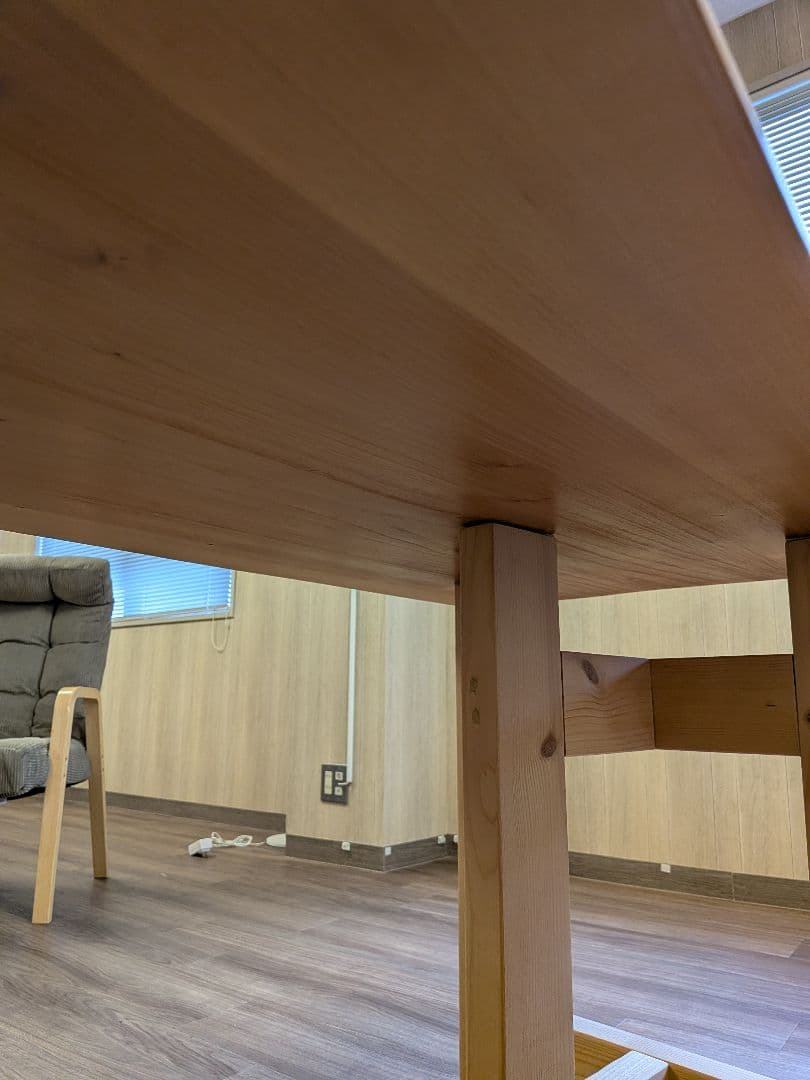 tskzさま専用　一枚板 無垢 ダイニングテーブル DIY 天然木 ベンチ 3m