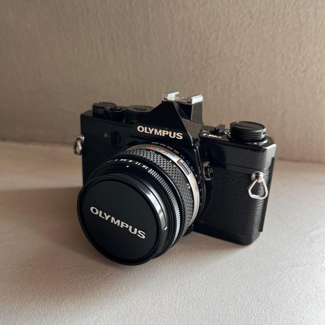 OLYMPUS OM-1 フィルムカメラ 50mm単焦点レンズ付き
