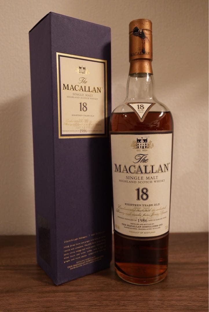 ザ・マッカラン　18年　1986年