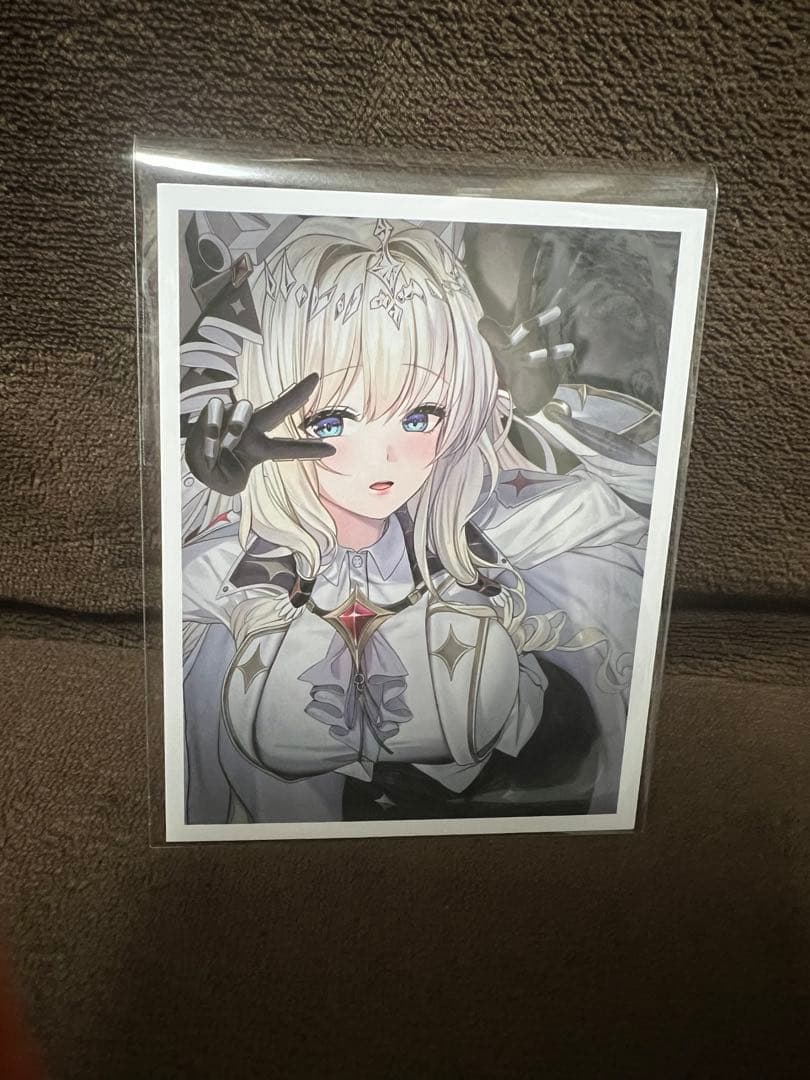 勝利の女神 NIKKE 3周年 生放送 チェキ クラウン 非売品