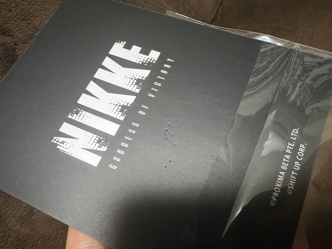 勝利の女神 NIKKE 3周年 生放送 チェキ クラウン 非売品