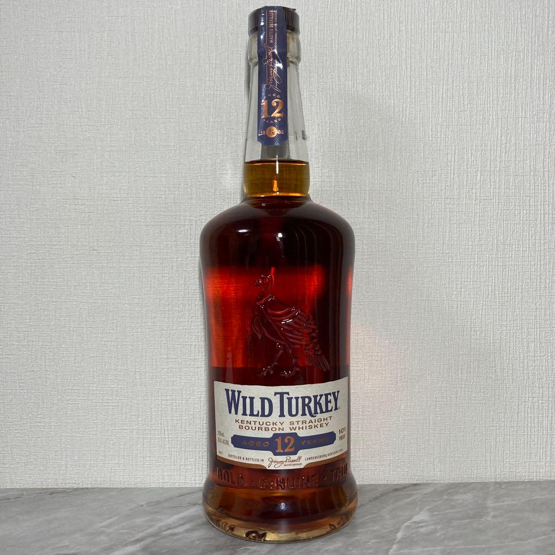 ワイルドターキー　12年　オリジナルボックス入り