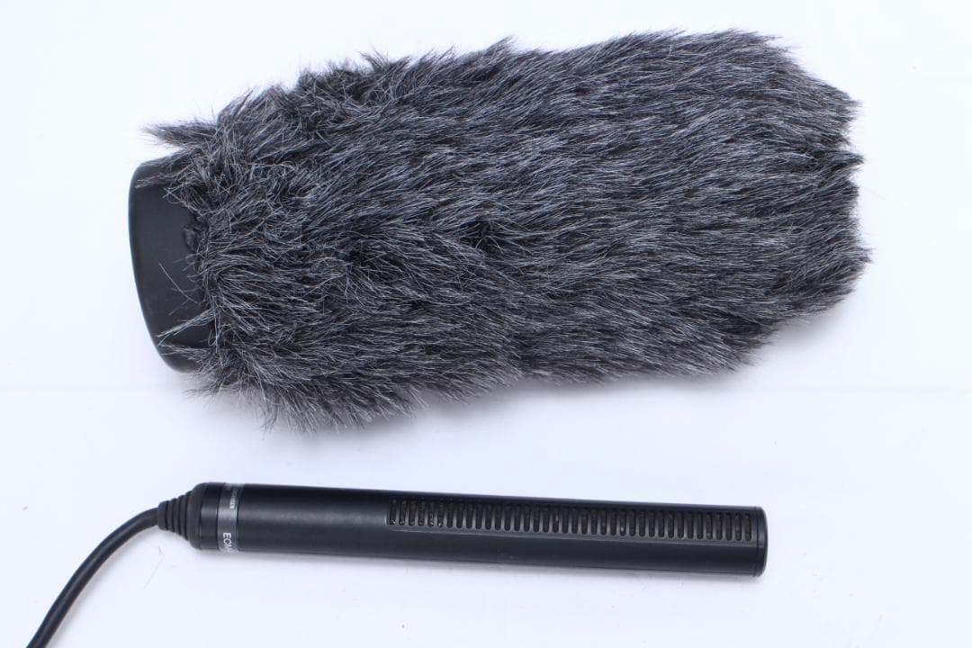 SONY ECM-NV1 ガンマイク RODE ウィンドシールドファー付き