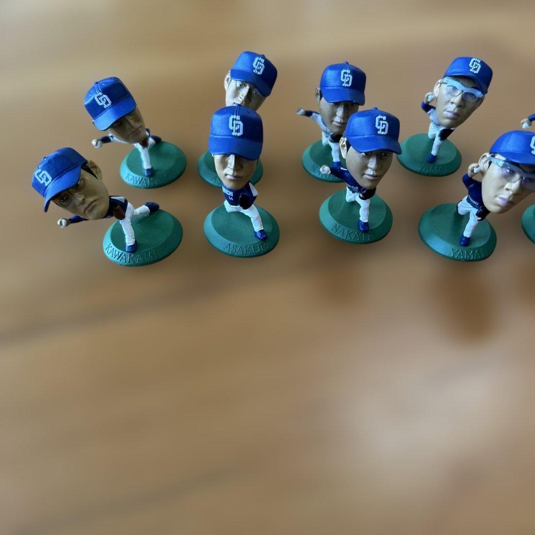 希少　中日ドラゴンズ チビプロフィギュア2008 コンプリート➕金台座3体➕2体