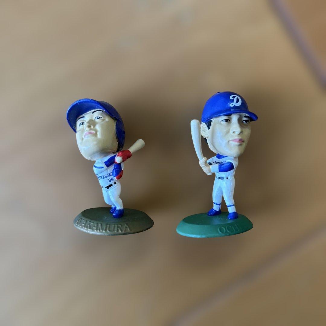 希少　中日ドラゴンズ チビプロフィギュア2008 コンプリート➕金台座3体➕2体