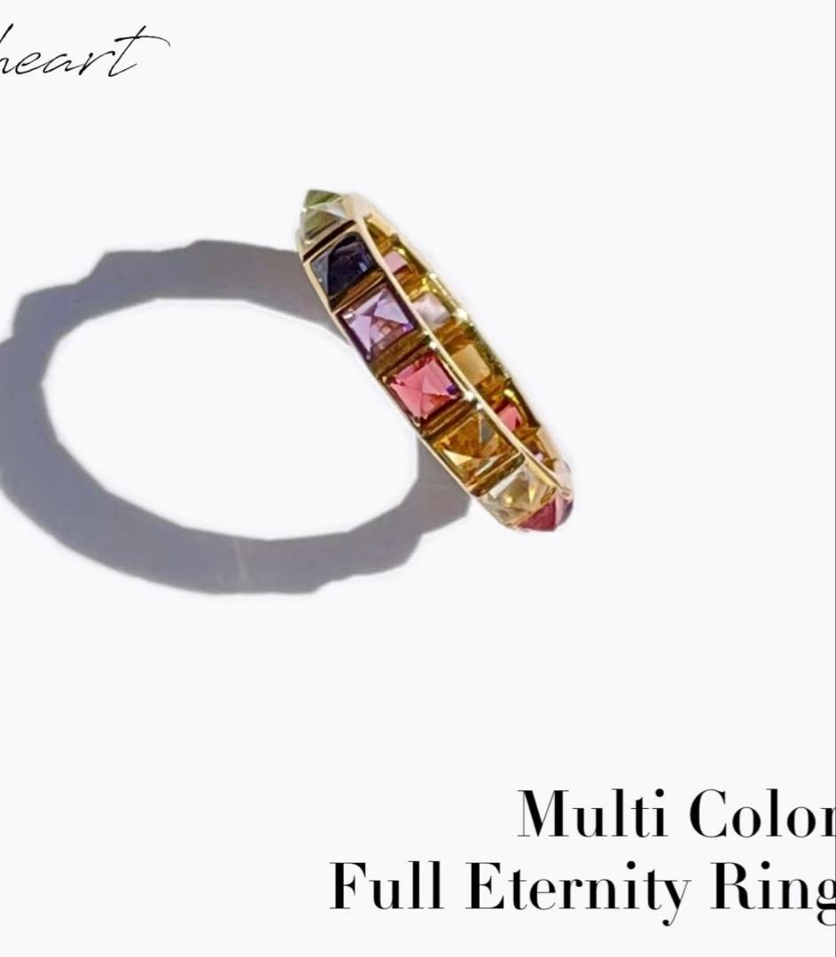 STELLAR HOLYWOOD 神崎恵 マルチカラーフルエタニティリング13号