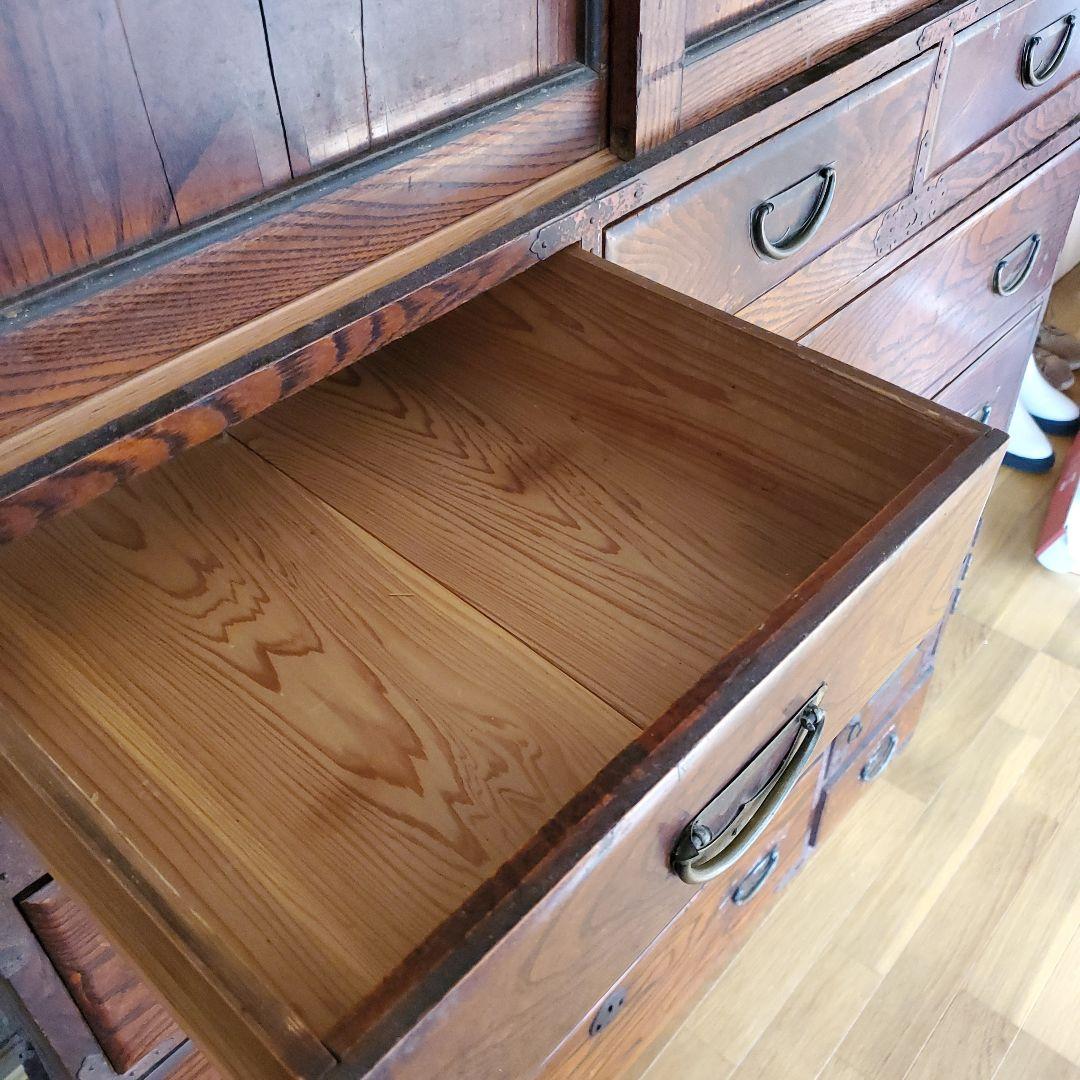 木製　箪笥　昭和レトロ　仙台箪笥