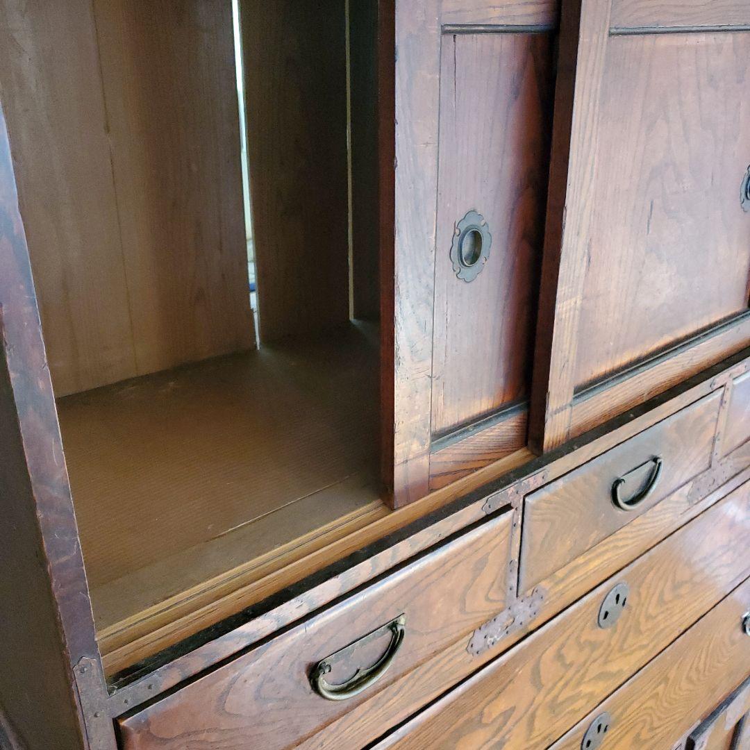 木製　箪笥　昭和レトロ　仙台箪笥