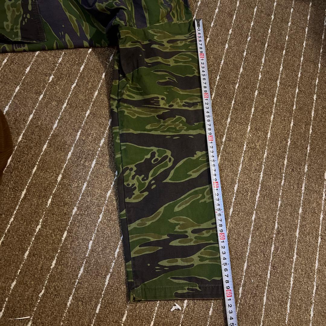 希少サイズ　当時物　ベトナム戦　タイガーストライプ　XL相当