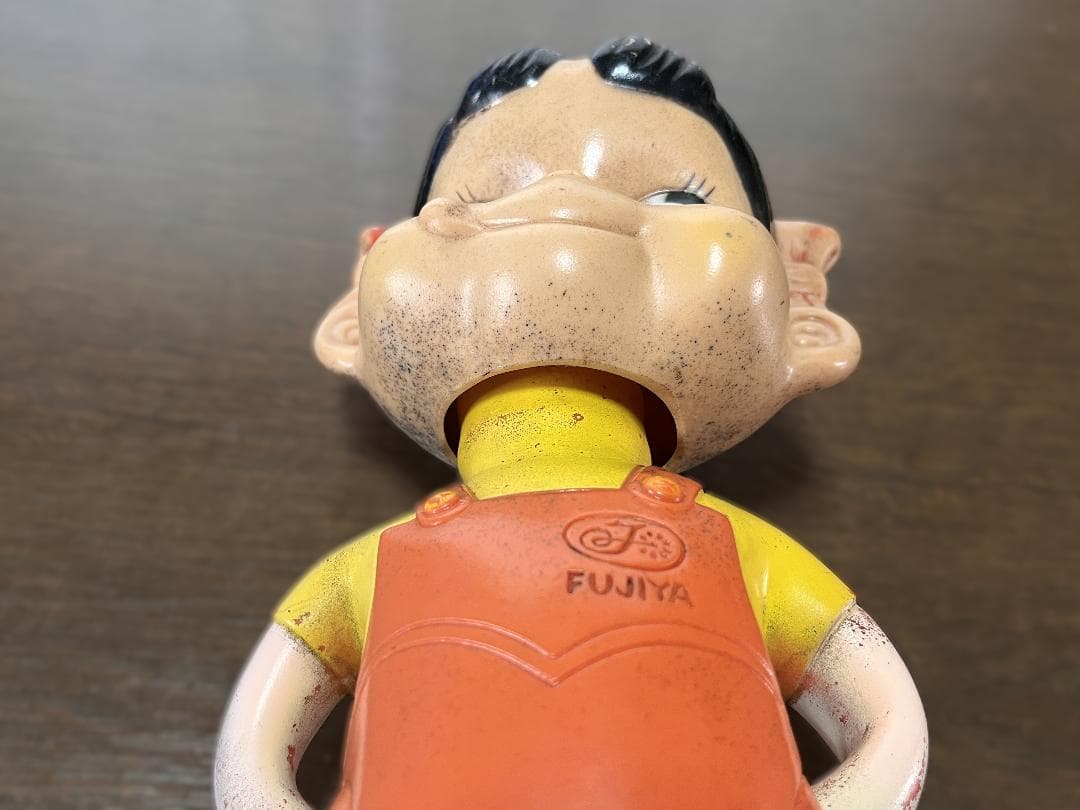 ペコちゃん人形　不二家　FUJIYA　マスコット人形　ペコちゃん　アンティーク