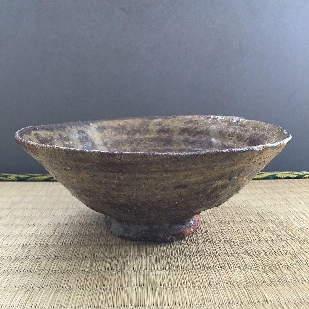 茶道具　茶碗　平茶碗　宗歩作　共箱　S1017CW