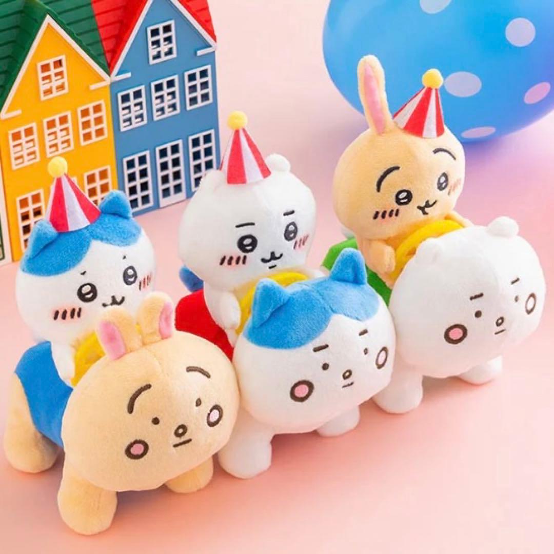 ちいかわ ぴーぽぽ ぬいぐるみ 3種 新品未開封