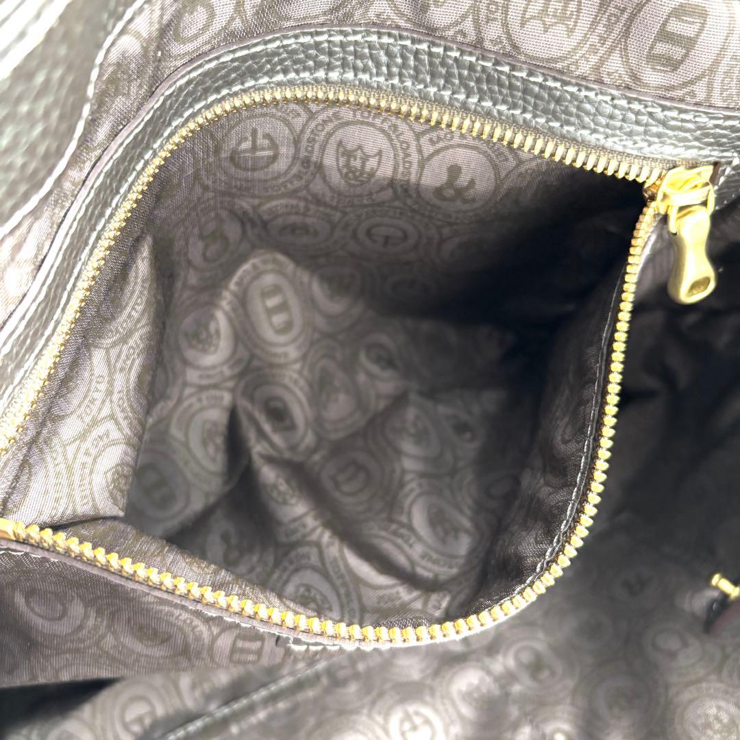 極美品 トフアンドロードストーン ビジネスバッグ レザー ダークブラウン