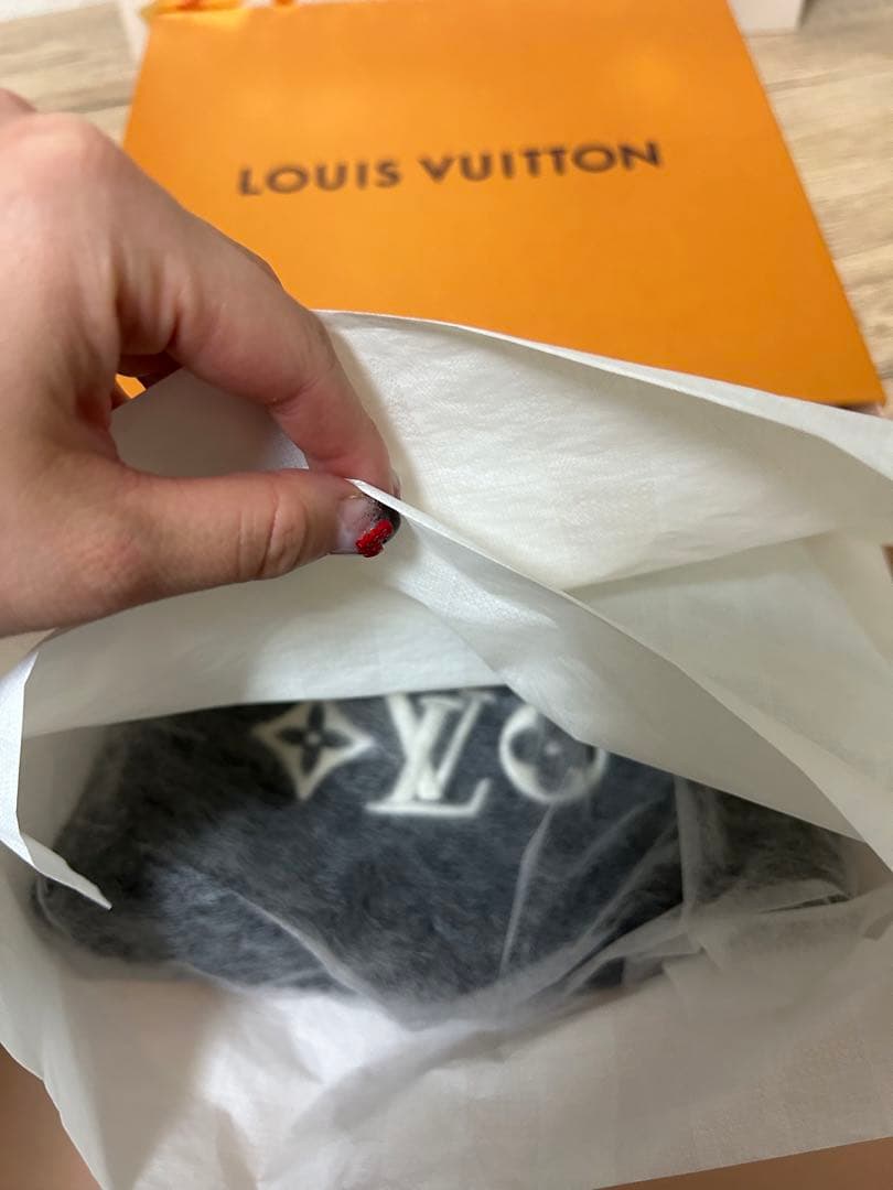 LOUIS VUITTON ルイ・ヴィトン ビーニー・ニット帽子　レシート有り♡