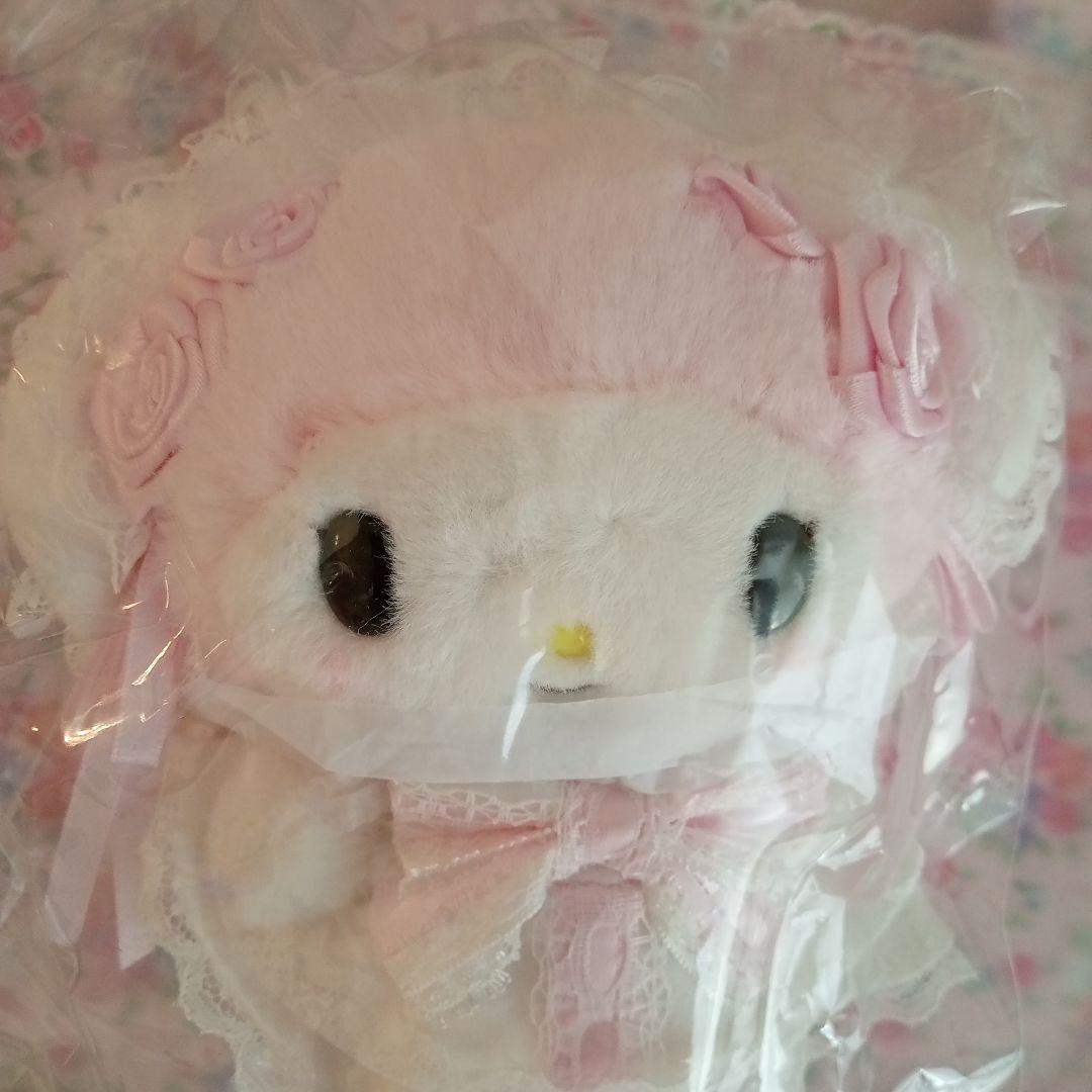 白猫バレリーナ　ホワイトフリル　ショートケーキ　マイメロディ　マスコットセット