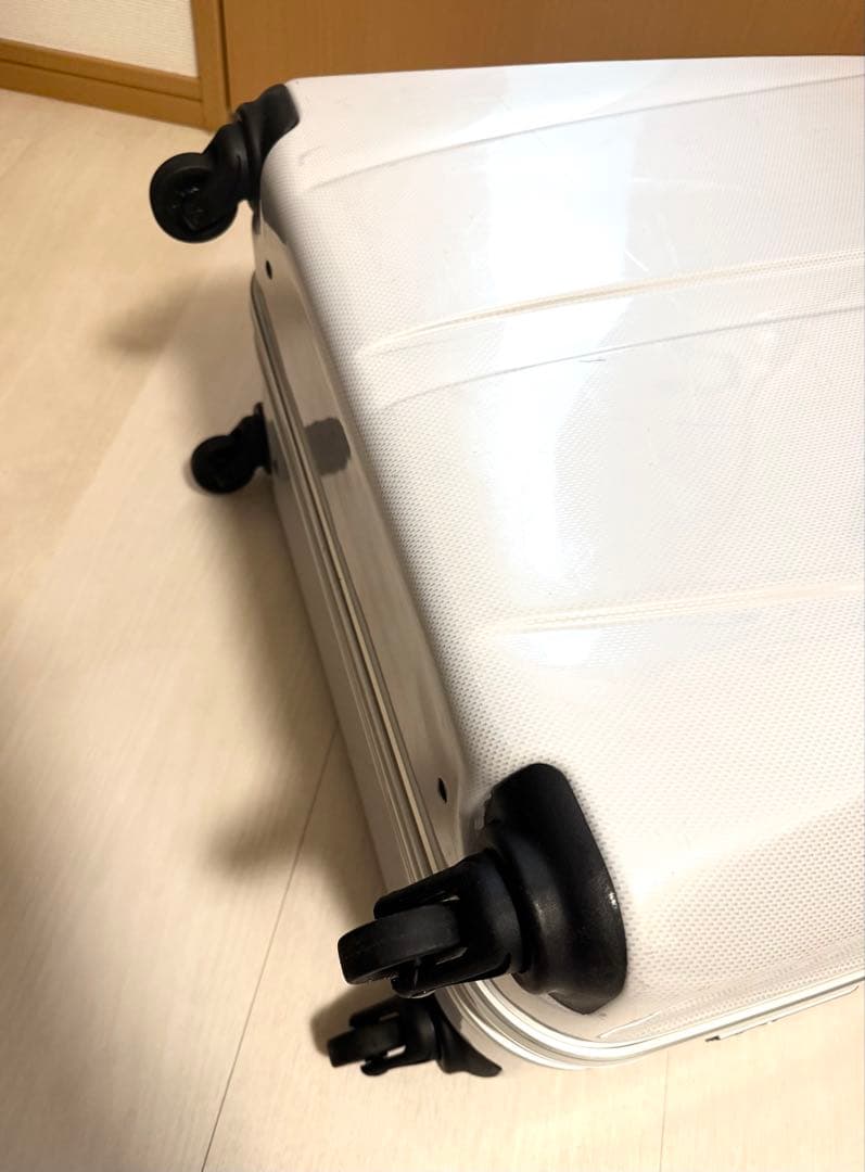 [廃盤品]A.L.I GALE アジアラゲージ 98L ホワイト スーツケース