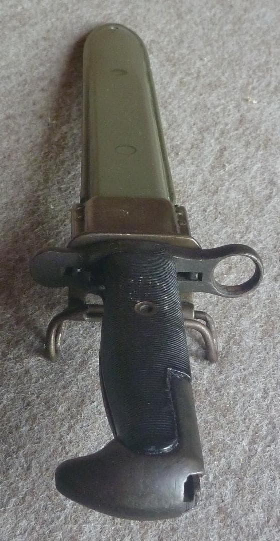 米軍　US　WW2　M1バヨネット（刃身切断タイプ）　鞘とグリップ