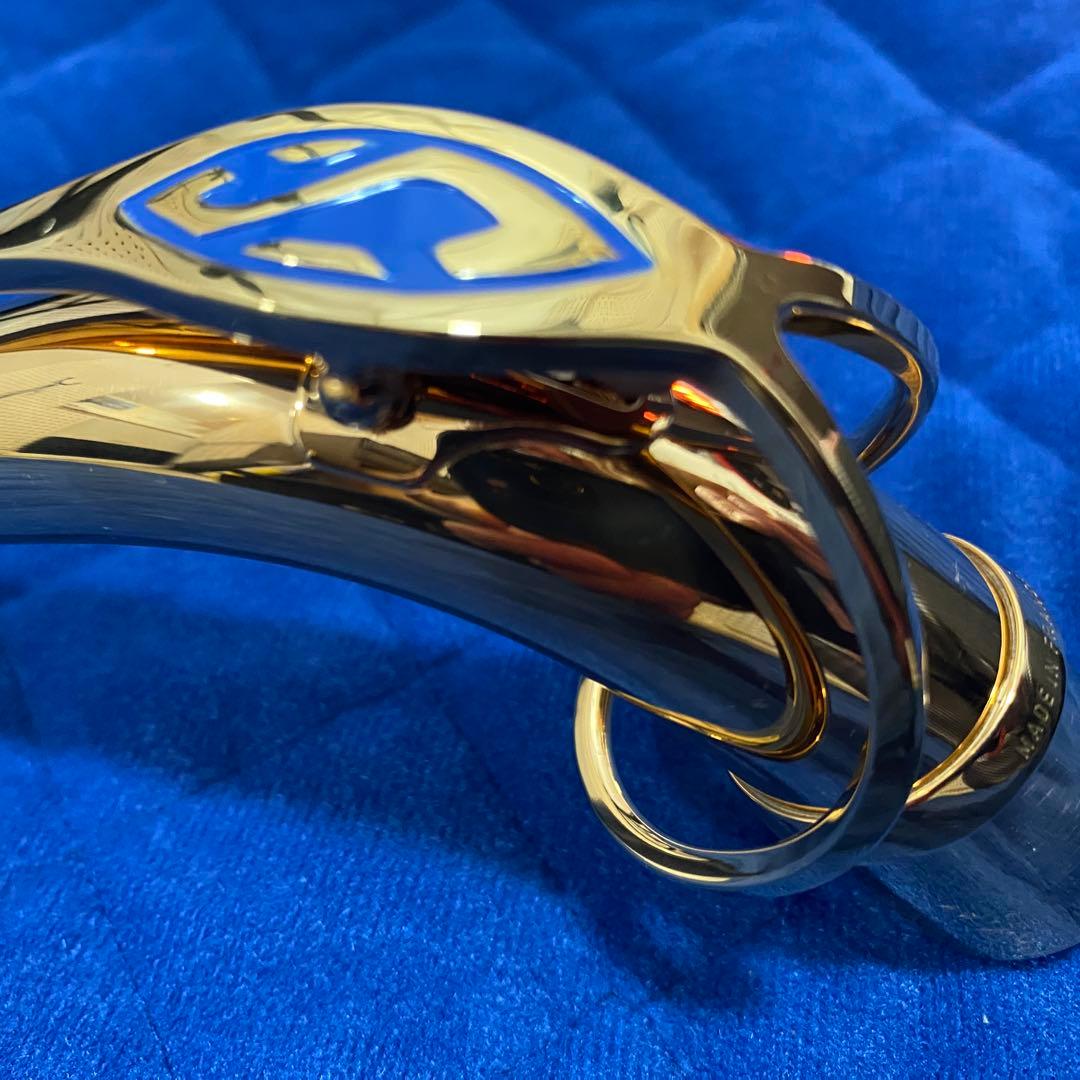 セルマー シュプレーム アルトサックス ゴールドプレート ネック新品 未使用