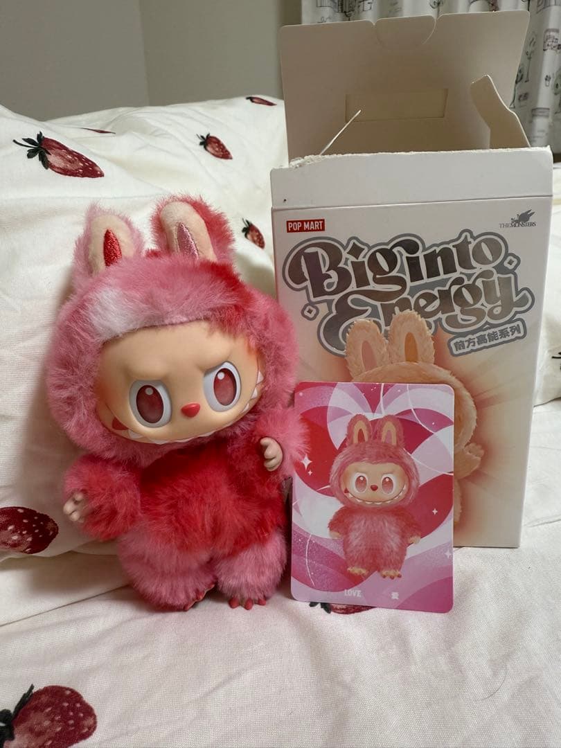 labubu Big into Energy Luck ぬいぐるみ