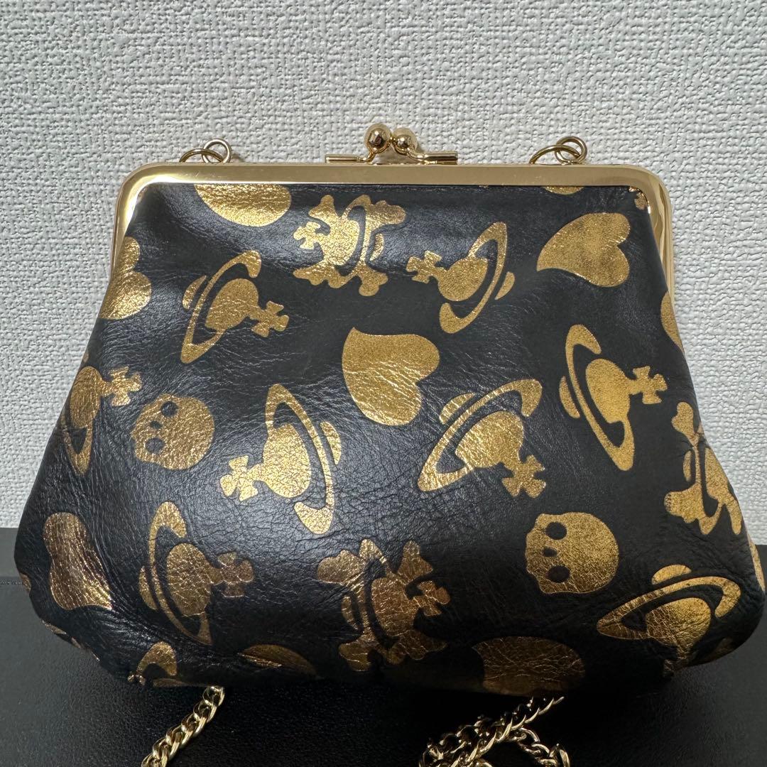 【希少】Vivienne Westwood ショルダーバッグ スカル オーブ