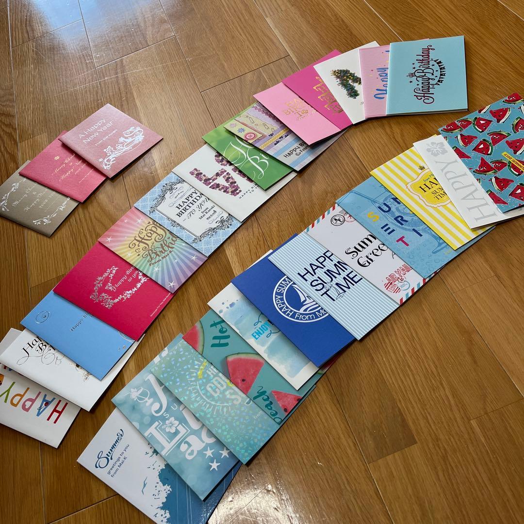 大量！倉木麻衣 ファンクラブ限定 グリーティングカード等 各種 36点