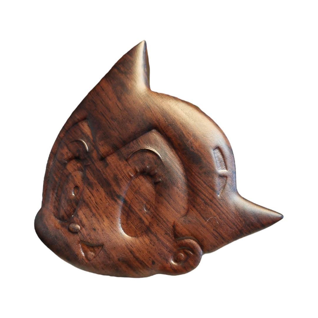 鉄腕アトム　黒檀のペーパーウェイト　限定　雑貨　手塚治虫　インテリア　プレゼント