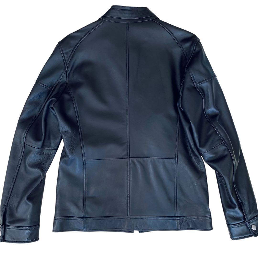 RATTLE TRAP【美品】レザー シングル ライダースジャケット XL