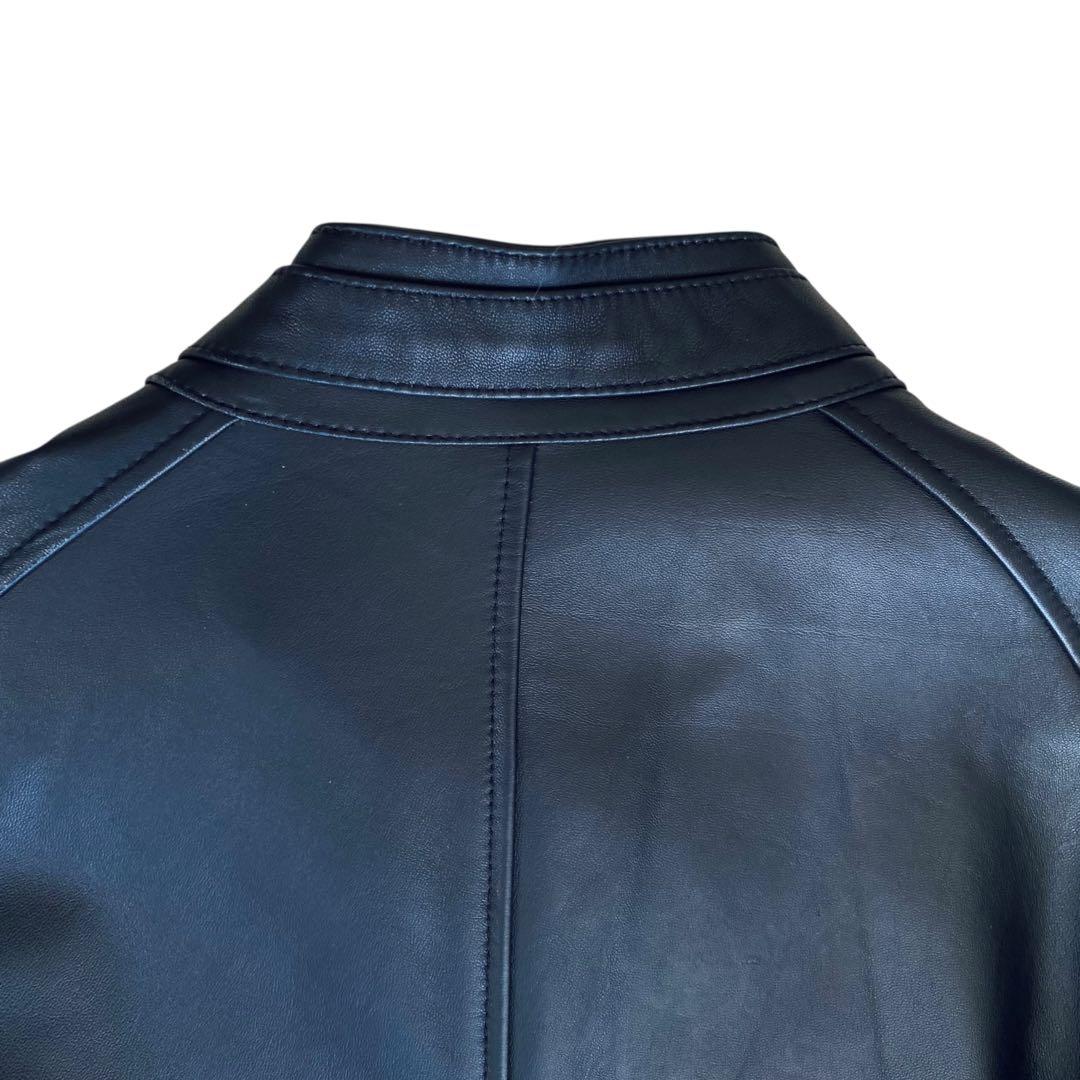 RATTLE TRAP【美品】レザー シングル ライダースジャケット XL