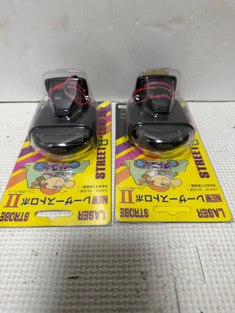 当時物レーザーストロボⅡクリアー3個検索AF18ディオ/旧dio/クレタク/