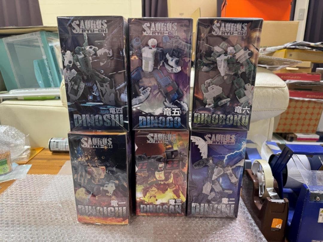 FANS PROJECT DINO1～6 SAURUS ダイノキング似 未使用