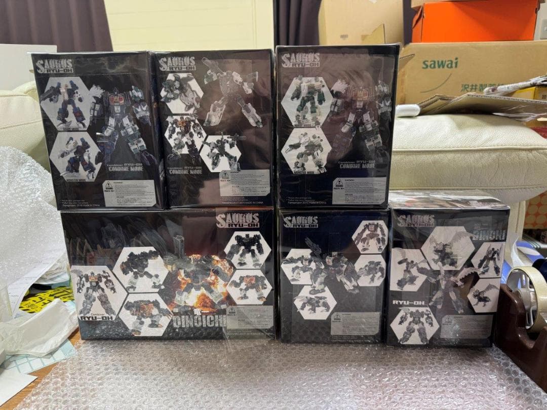 FANS PROJECT DINO1～6 SAURUS ダイノキング似 未使用