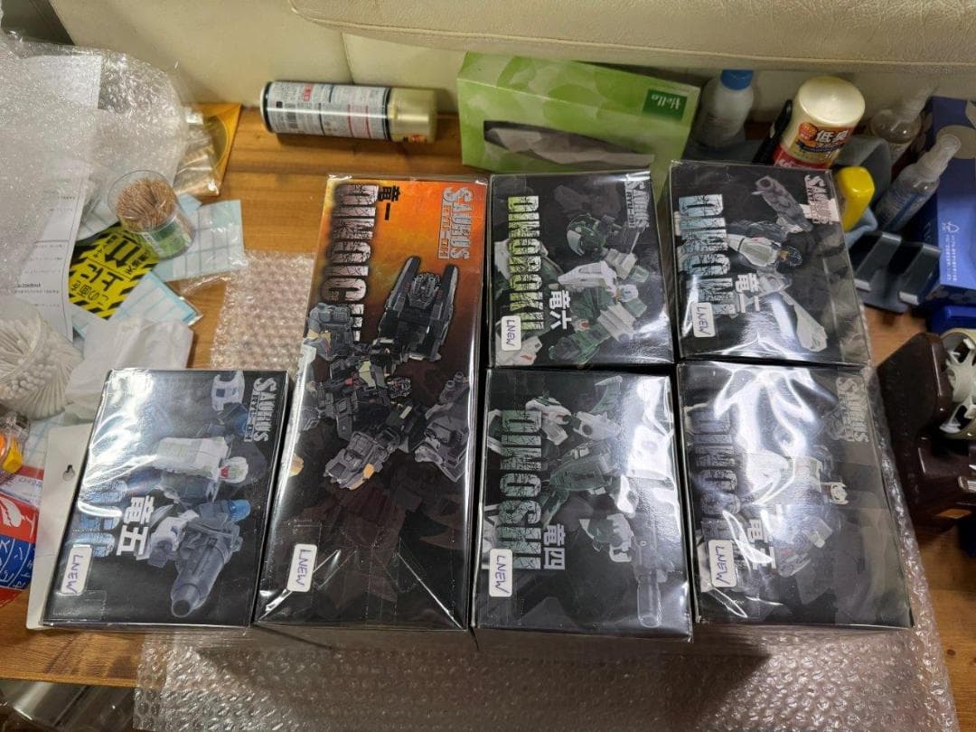 FANS PROJECT DINO1～6 SAURUS ダイノキング似 未使用