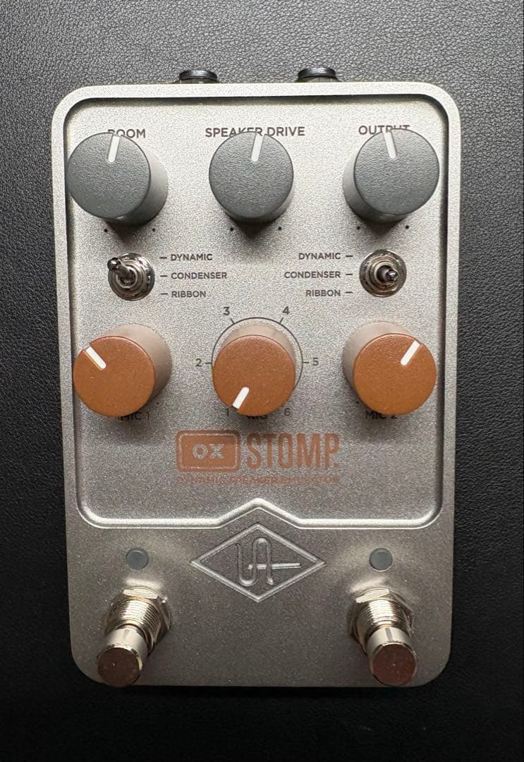 Universal Audio UAFX OX STOMP 去年8月新品購入