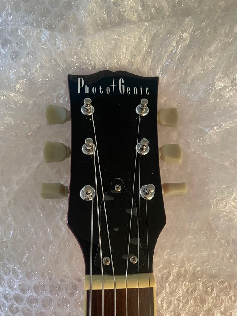 PhotoGenic レスポールスタイルエレキギター サンバーストハムバッカー