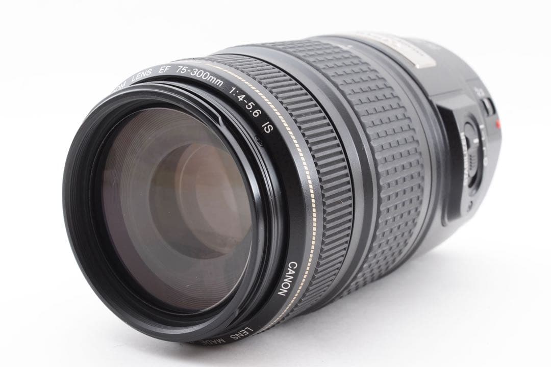 デジタル一眼レフカメラ Canon EF 75-300mm F4-5.6 IS