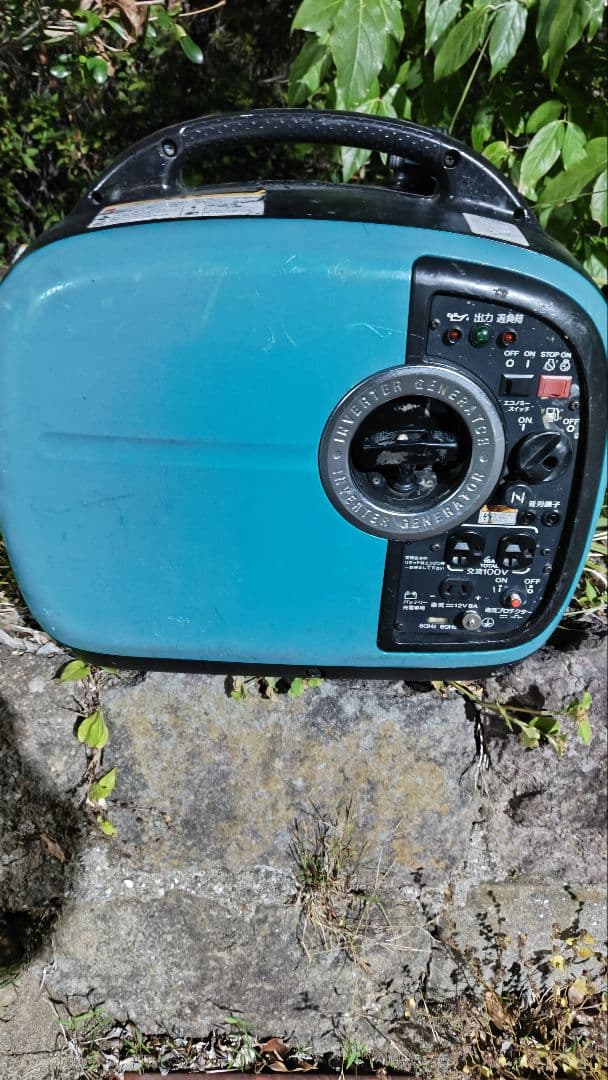 送料込価格デンヨーGE-1600Ivインバーター発電機 エンジン始動確認済