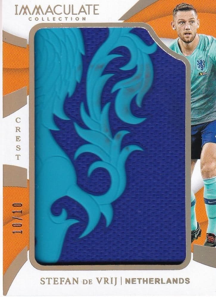 その他 Stefan de Vrij Team Crests Patch 10/10