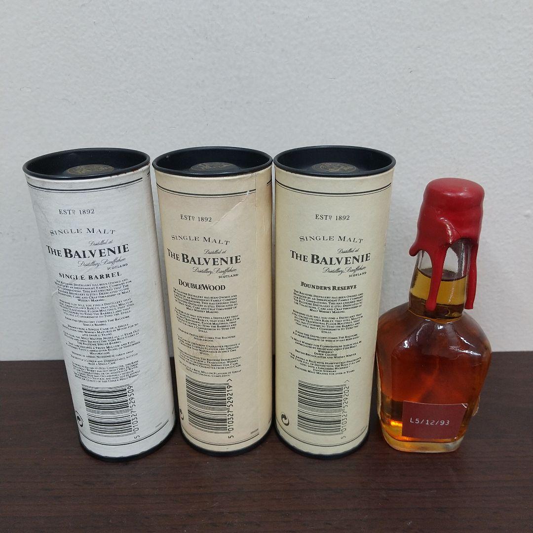 M[希少·未開封] THE BALVENIE 10·12·15年 シングルモルト