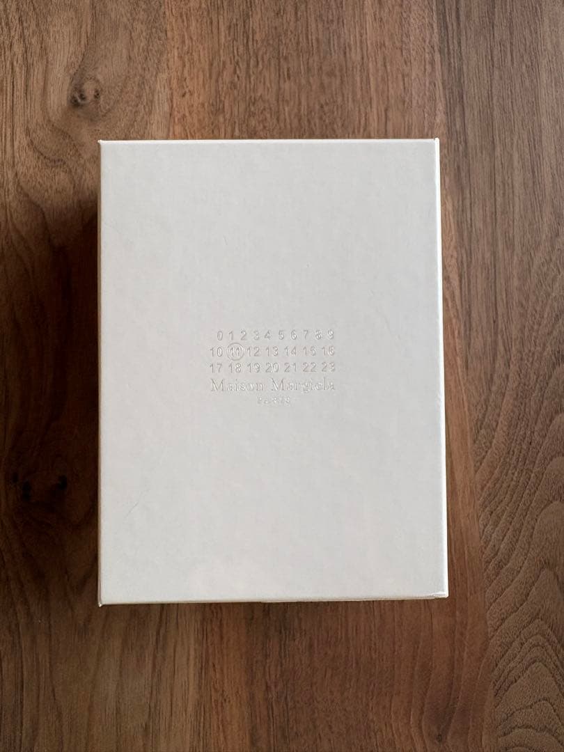 メゾンマルジェラ 三つ折り財布 カーキ系 ミリタリーグリーン