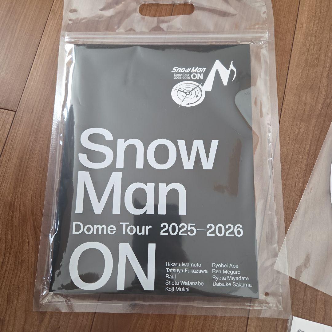  Man ON ライブ グッズ 目黒蓮　パンフレット