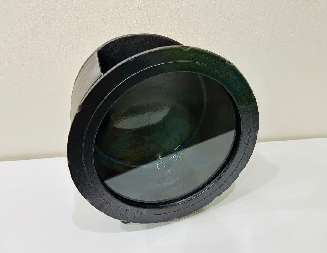 メダカ鉢 円形 黒色