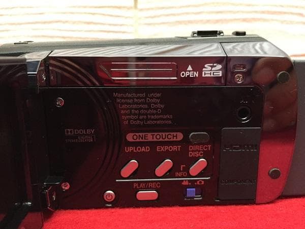 Ｙ ジャンク Victor AVCHD GZ-HM200-B ビデオカメラ S