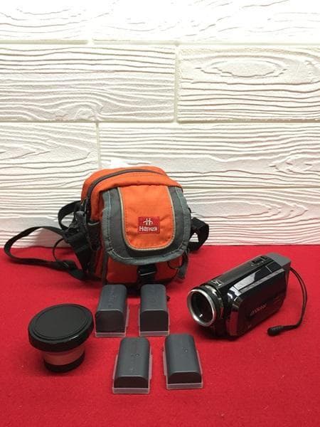 Ｙ ジャンク Victor AVCHD GZ-HM200-B ビデオカメラ S