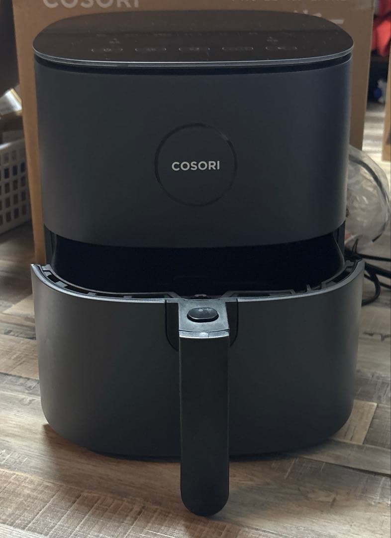 超美品　COSORI ノンフライヤー4.7L ブラック 取扱説明書付き