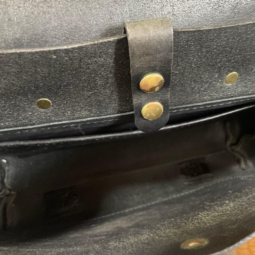 【希少】HERZ ヘルツ ナレッジバッグ　ビジネスバッグ　オールレザー